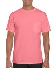 Load image into Gallery viewer, Customizable Adult Pocket T-Shirt (10 Colors Available)