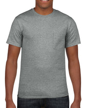 Load image into Gallery viewer, Customizable Adult Pocket T-Shirt (10 Colors Available)