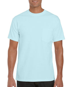 Customizable Adult Pocket T-Shirt (10 Colors Available)