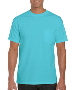 Customizable Adult Pocket T-Shirt (10 Colors Available)