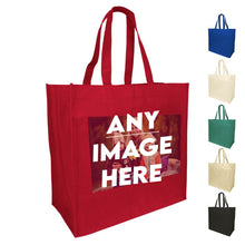 Load image into Gallery viewer, Customizable Non-Woven Grocery Bags
