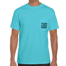 Load image into Gallery viewer, Customizable Adult Pocket T-Shirt (10 Colors Available)
